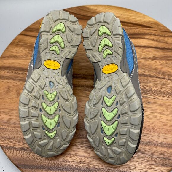 Anhu Shoes Womens Size 5 Hiking Blue Vibram Trail Running Sneakers Comfort - Picture 7 of 8